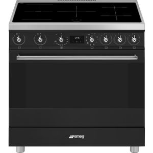 Smeg C9IMMB2 - Inductie fornuis Zwart