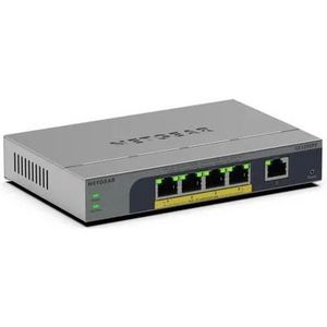 Netgear - GS105EPP - Netwerkschakelaar - Grijs - 5 Poorten - PoE+