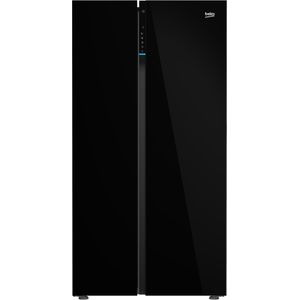 Beko GN163140ZGBN - Amerikaanse koelkast Zwart
