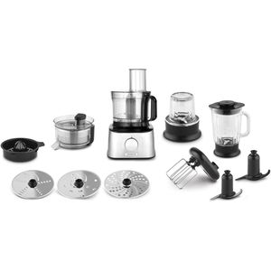 Kenwood Multipro Compacte Keukenmachine Zilver - Blender - Zilver - Zwart