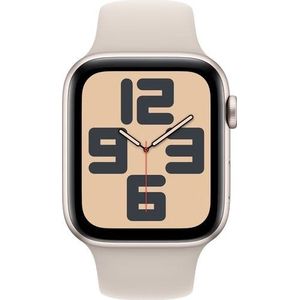 Apple Watch SE (2022) 4G 44mm Starlight Aluminium Sportband M/L - Smartwatch