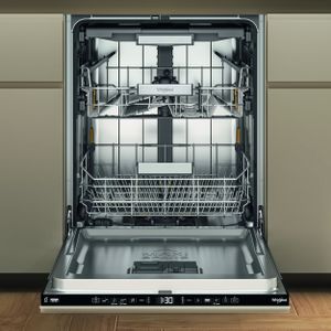 Whirlpool W7I HT58 T - Vaatwasser Zwart