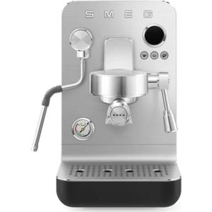 Smeg EMC02BLMEU - Espresso apparaat Zwart