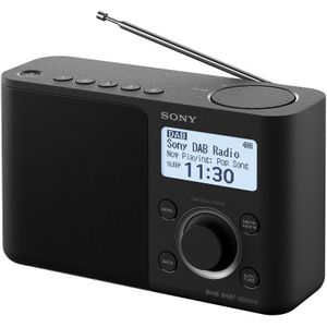 Sony XDR-S61D - DAB radio Zwart