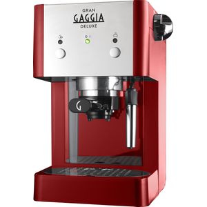 Gaggia Gran Deluxe - Espresso apparaat Rood