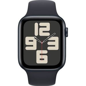 Apple Watch SE (2022) 4G 44mm Midnight Aluminium Sportband S/M - Smartwatch