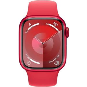 Apple Watch Series 9 41mm (PRODUCT)RED Aluminium Sportband M/L - Smartwatch Rood