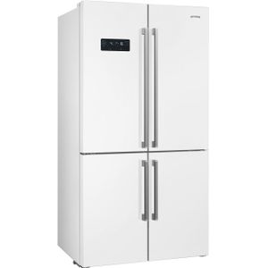 Smeg FQ60BDF - Amerikaanse koelkast Wit