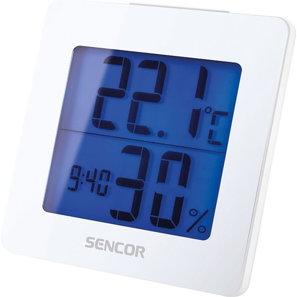 Oregon Scientific RMR262-WH Alize Wireless Indoor/Outdoor Thermometer -  White