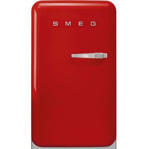 Smeg FAB10LRD5 combi-koelkast Vrijstaand 122 l E Rood