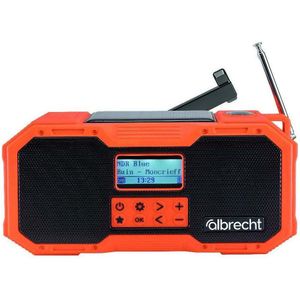 Albrecht DA 911 Noodradio - DAB Radio Oranje