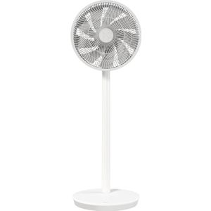 Duux Whisper Essence Ventilator - Stille Statiefventilator met 7 snelheden - Laag verbruik van van 16W - Wit