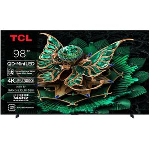 TCL - 98MQLED85K - MiniLED TV - Zwart - 98 Inch - HDR PREMIUM