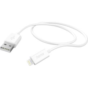 Hama Oplaadkabel USB-A – Lightning 1 M - Oplader Wit