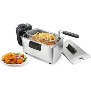 Emerio DF-120482.6 - Friteuse - 2000W - Uitneembare binnenpan - Inhoud 3 liter