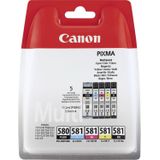 Canon PGI-580 en CLI-581 multipack - Inkt Zwart