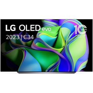 LG OLED83C34LA(2023) - OLED TV Zwart