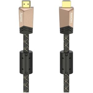 Hama Premium HDMI™-kabel Met Ethernet Conn. - Conn. Ferriet Metaal 3,0 M