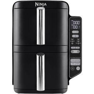 Ninja Double Stack Airfryer XXL - 7.6 Liter - Dubbele Gestapelde Lades - 6 Programma's - Inclusief 2 Kookrekjes - SL300EU