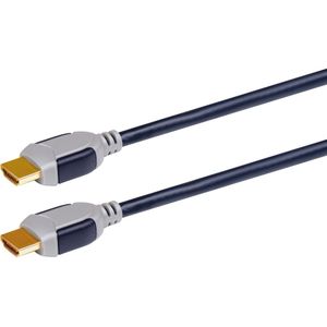 Scanpart High Speed HDMI kabel met Ethernet 2.0m - HDMI kabel Zwart