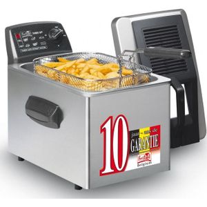 Fritel Turbo SF 4571 - Frituurpan/friteuse 5l + 3200W - ook voor vast vet