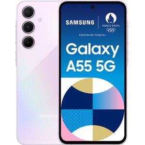 Samsung Galaxy A55 5G 128GB - Smartphone Paars