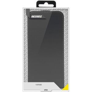 Accezz Flipcase voor Apple iPhone 13 - Telefoonhoesje Zwart