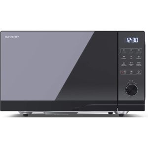 Sharp Combimagnetron YC-GC52BE-B Zwart - 900W - 25 Liter