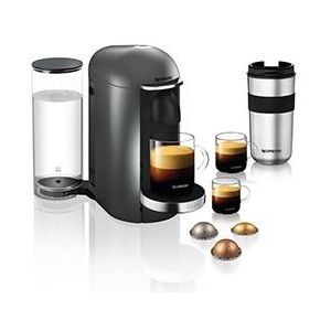 Krups Nespresso Vertuo Plus deLuxe XN900T - Nespresso Rvs