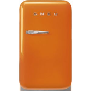 Smeg FAB5ROR5 - Minikoelkast Oranje