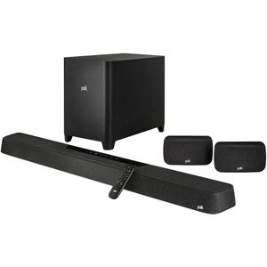 Polk - MagniFi Max AX SR - Homecinema - Zwart - Soundbar - Surround Set