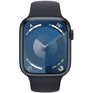Apple Watch Series 9 41mm Midnight Aluminium Sportband S/M - Smartwatch