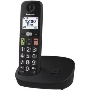 Panasonic KX-TGU110EXB - Huistelefoon Zwart