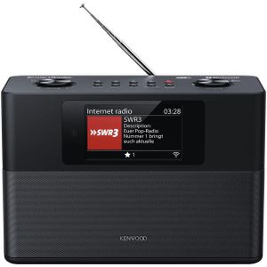 Kenwood CR-ST120S - DAB radio Zwart