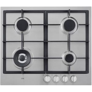 Etna KG959RVSA - Gas inbouwkookplaat Zilver