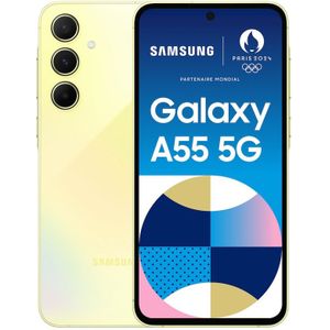 Samsung Galaxy A55 5G 128GB - Smartphone Geel