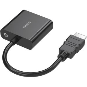 Hama Video-adapter HDMI™-stekker - VGA-aansluiting Audio-aansl. Full-HD 1080p