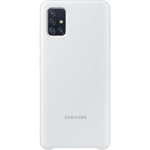 Samsung Silicone cover Galaxy A51 - Telefoonhoesje Wit