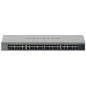 Netgear - 48-PORT 1G UNMANAGED SWITCH - Grijs - Netwerkschakelaar