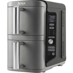 Ninja Double Stack Airfryer XXL - 9.5 Liter - Dubbele Gestapelde Lades - 6 Programma's - Inclusief Kookrekjes - SL400EU