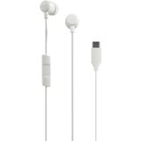 Skullcandy - JIB USB-C - Oordopjes Wit - USB-C Aansluiting - In-line Microfoon