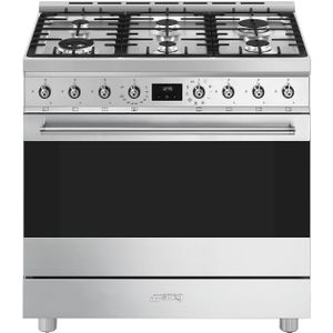 Smeg C9GMXNLK2 - Gasfornuis Rvs