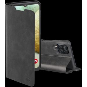 Hama Booklet Guard voor Galaxy A12 - Telefoonhoesje Zwart