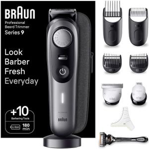 Braun BT9420 Series 9 - Baardtrimmer Grijs