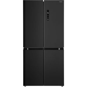 Inventum SKV4178B - Amerikaanse koelkast Zwart
