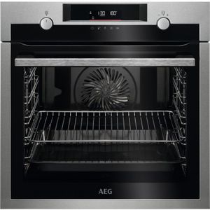 AEG BPE535E70M - Inbouw oven Zilver