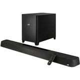 Polk - MagniFi Max AX - Soundbar - Zwart - Draadloze Subwoofer
