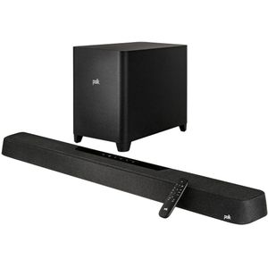 Polk - MagniFi Max AX - Soundbar - Zwart - Draadloze Subwoofer