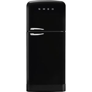 Smeg FAB50RBL5 - Koel-vriescombinatie Zwart