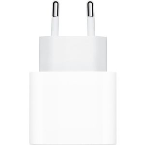 Apple USB‑C-lichtnetadapter van 20 W - Oplader Wit